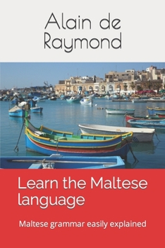 Paperback Learn the Maltese language: Maltese grammar easily explained Book