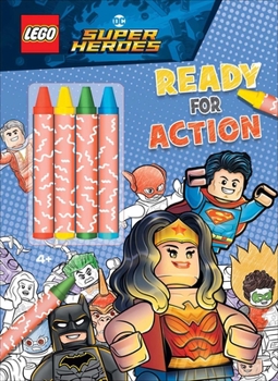 Paperback Lego DC Super Heroes: Ready for Action Book