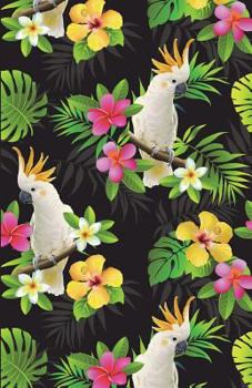 Internet Password Organizer : Never Forget a Password Again! 5. 5 X 8. 5 Parrots and Tropical Leaves Design, Small Password Organizer with Tabbed Large Alphabet, Pocket-Size over 220 Record User and P