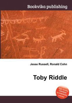 Paperback Toby Riddle Book