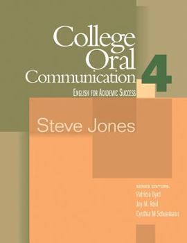 College Oral Communication 4 (Houghton Mifflin English for Academic Success) - Book  of the Cengage Learning for Academic Success