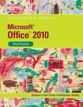 Paperback Microsoft Office 2010, Illustrated, Third Course Book