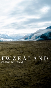 Hardcover New Zealand Drawing Journal: New Zealnd Drawing Journal Book