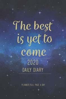 Paperback 2020 Daily Diary Planner Full Page a Day: Page A Day - Calendar Schedule Organizer Journal Notebook - Lined Note Pages - Diaries & Daily Planner - The Book