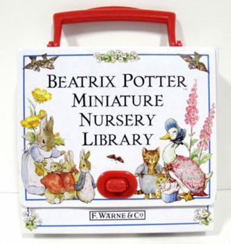 Hardcover Beatrix Potter Miniature Nursery Library Book