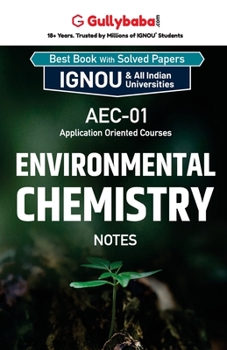 Paperback AEC-01 Environmental Chemistry Book