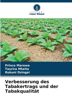 Paperback Verbesserung des Tabakertrags und der Tabakqualität [German] Book