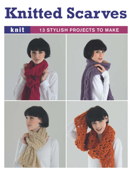 Paperback Knitted Scarves Book