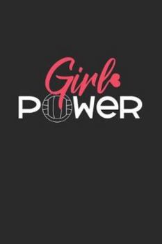 Paperback Girl Power: 6x9 Netball - dotgrid - dot grid paper - notebook - notes Book