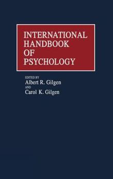Hardcover International Handbook of Psychology Book