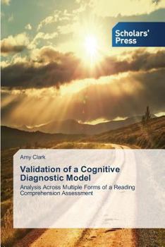 Paperback Validation of a Cognitive Diagnostic Model Book