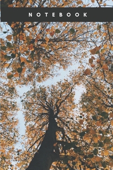 Paperback Notebook: Lined Notebook Journal - Trees - 120 Pages - (6 x 9 inches) Book