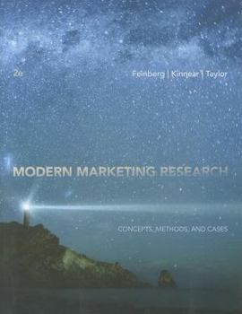 Paperback Modern Marketing Research: Concepts, Methods, and Cases Book