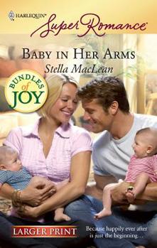 Mass Market Paperback Baby in Her Arms [Large Print] Book