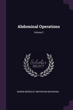 Paperback Abdominal Operations; Volume 2 Book