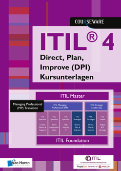 Paperback Itil(r) 4 Direct, Plan, Improve (Dpi) Kursunterlagen - Deutsch [Dutch] Book