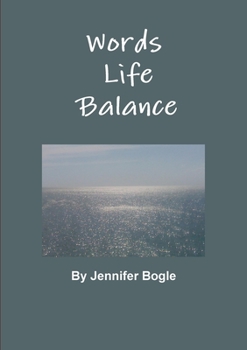Paperback Words Life Balance Book