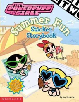 Paperback Powerpuff Girls Summer Fun Sticker Storybook Book