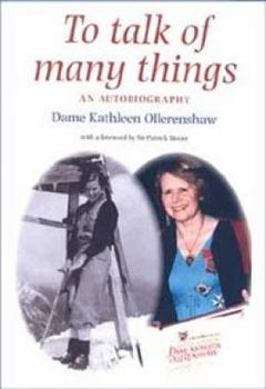 Hardcover To Talk of Many Things: An Autobiography Book