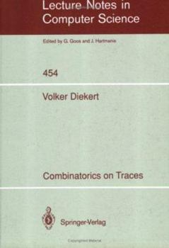 Paperback Combinatorics on Traces Book