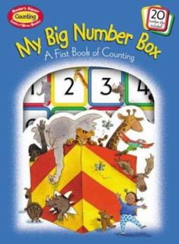 Hardcover My Big Number Box: A First Book of Counting Book