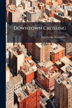 Paperback Downtown Crossing: Shopper Profiles, 1978 and 1980 Book
