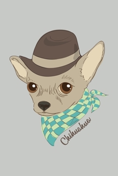 Planner: 2020 diary: Increase productivity, improve time management, reach your goals: Chihuahua in hat illustration: Modern trendy cover design