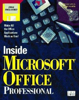 Paperback Inside Microsoft Office Professional: With Disk Book