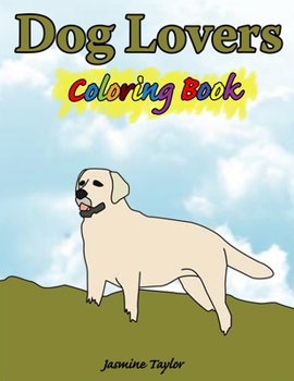 Paperback Dog Lovers Coloring Book