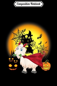 Composition Notebook: Funny Goat Halloween Costume Gift  Journal/Notebook Blank Lined Ruled 6x9 100 Pages