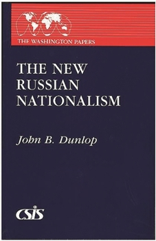 Paperback The New Russian Nationalism Book