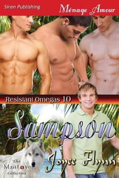 Paperback Sampson [Resistant Omegas 10] (Siren Publishing Menage Amour Manlove) Book