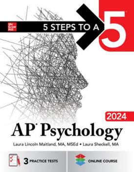 Paperback 5 Steps to a 5: AP Psychology 2024 Book