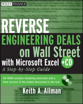 Paperback Reverse Engineering Deals on Wall Street with Microsoft Excel, + Website: A Step-By-Step Guide [With CDROM] Book