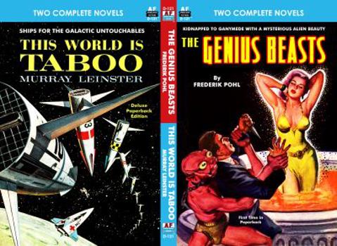 Paperback Genius Beasts, The & This World is Taboo Book