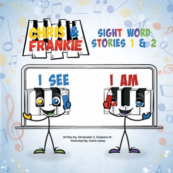 Paperback Chris & Frankie: Sight Word Stories 1 & 2 Book