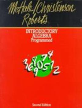 Paperback Introductory Algebra Programmed Book