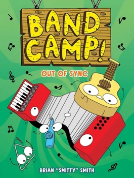 Paperback Band Camp! 2: Out of Sync (Band Camp! #2)(a Little Bee Graphic Novel Series for Kids) Book