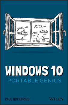 Paperback Windows 10 Portable Genius Book