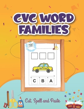 Paperback CVC Word Families: teach word families Book