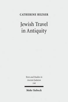 Hardcover Jewish Travel in Antiquity Book