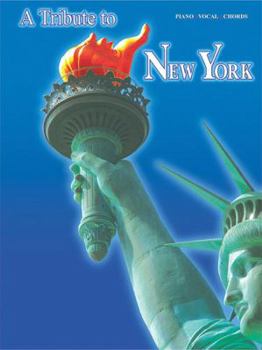 Paperback A Tribute to New York: Piano/Vocal/Chords Book