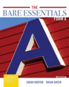 Spiral-bound The Bare Essentials, Form A : Sixth Edition Book