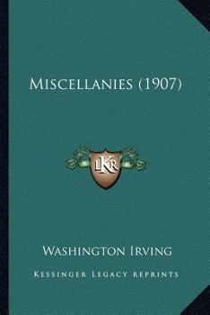 Paperback Miscellanies (1907) Book