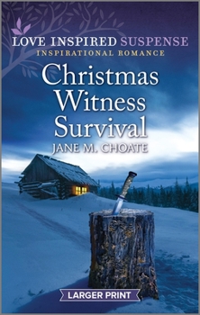 Mass Market Paperback Christmas Witness Survival [Large Print] Book