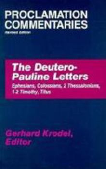 Paperback Deutero Pauline Letters Book