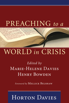 Paperback Preaching to a World in Crisis Book