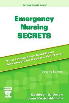 Paperback Emergency Nursing Secrets Book