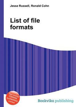 Paperback List of File Formats Book