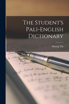 The Student's Pali-English Dictionary